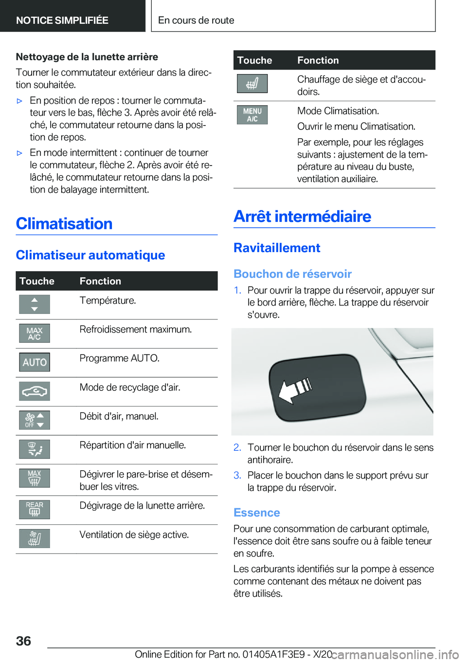 BMW X5 2021  Notices Demploi (in French) �N�e�t�t�o�y�a�g�e��d�e��l�a��l�u�n�e�t�t�e��a�r�r�i�è�r�e
�T�o�u�r�n�e�r��l�e��c�o�m�m�u�t�a�t�e�u�r��e�x�t�é�r�i�e�u�r��d�a�n�s��l�a��d�i�r�e�cj
�t�i�o�n��s�o�u�h�a�i�t�é�e�.'x�E�