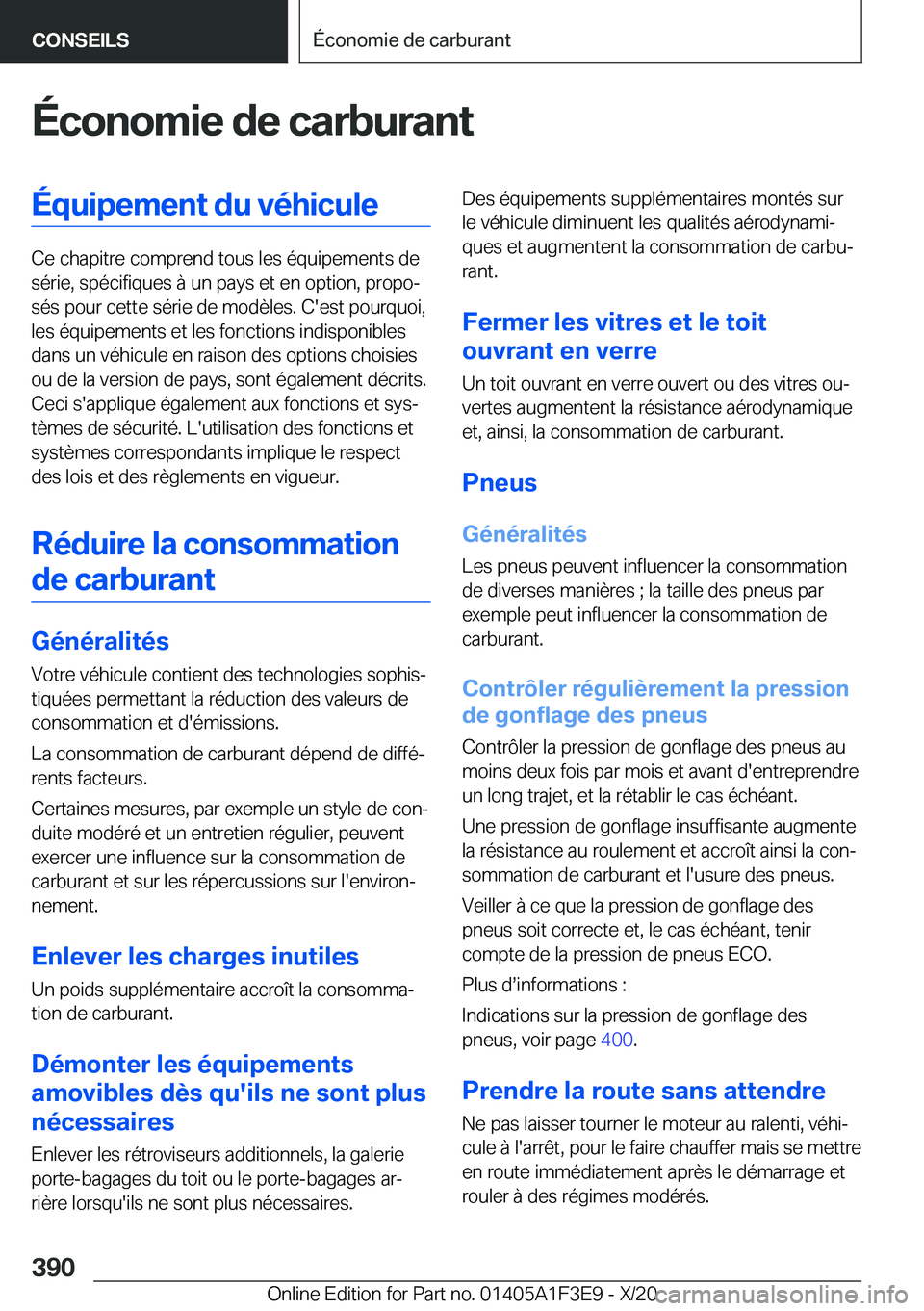 BMW X5 2021  Notices Demploi (in French) �