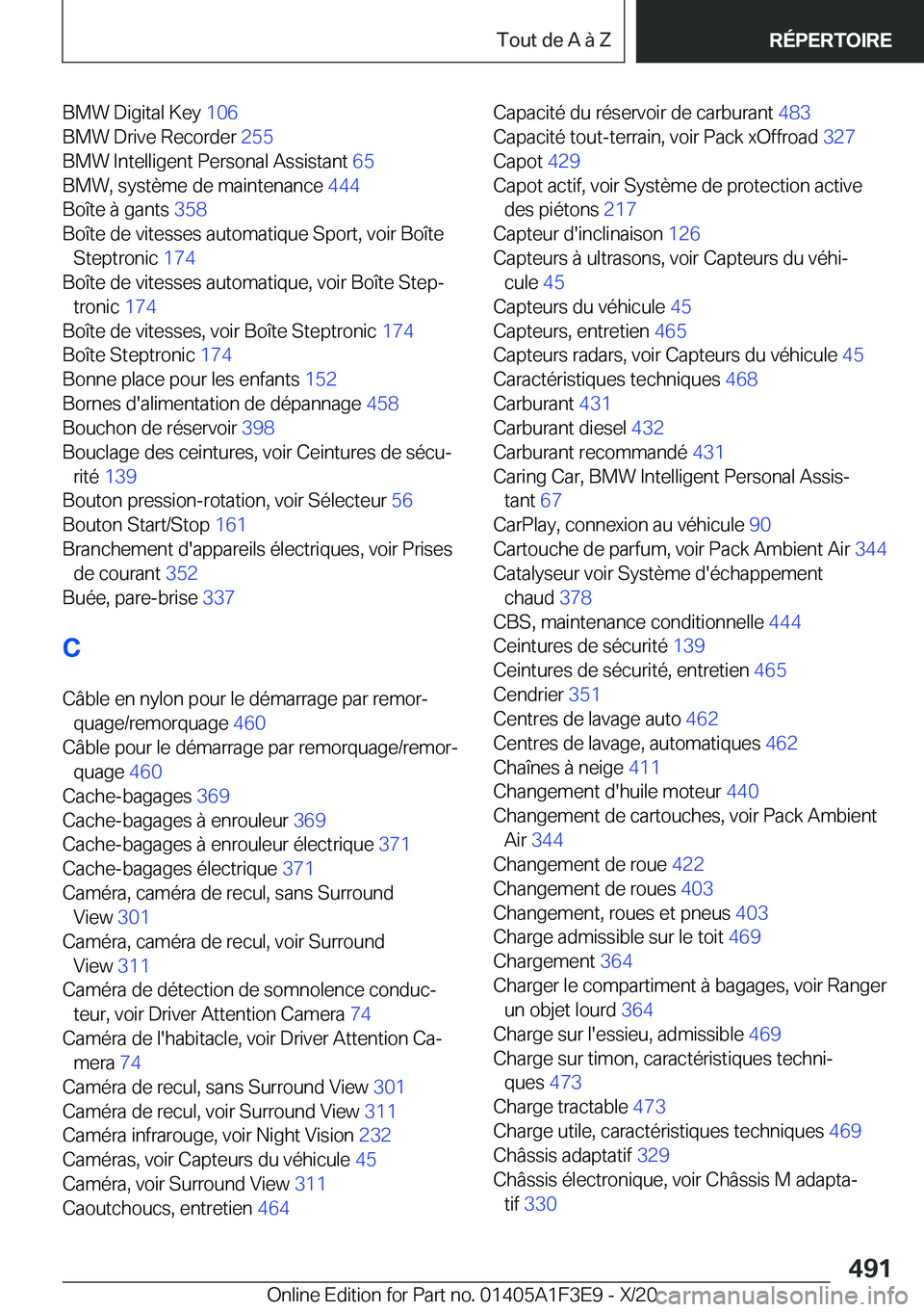 BMW X5 2021  Notices Demploi (in French) �B�M�W��D�i�g�i�t�a�l��K�e�y��1�0�6�
�B�M�W��D�r�i�v�e��R�e�c�o�r�d�e�r� �2�5�5�
�B�M�W��I�n�t�e�l�l�i�g�e�n�t��P�e�r�s�o�n�a�l��A�s�s�i�s�t�a�n�t� �6�5�
�B�M�W�,��s�y�s�t�è�m�e��d�e�