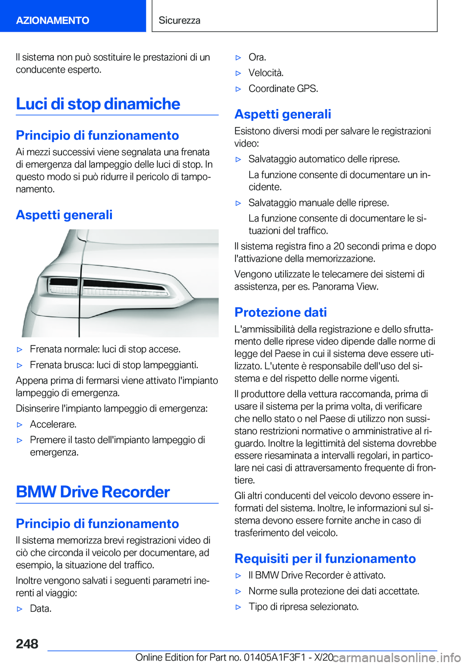 BMW X5 2021  Libretti Di Uso E manutenzione (in Italian) �I�l��s�i�s�t�e�m�a��n�o�n��p�u�