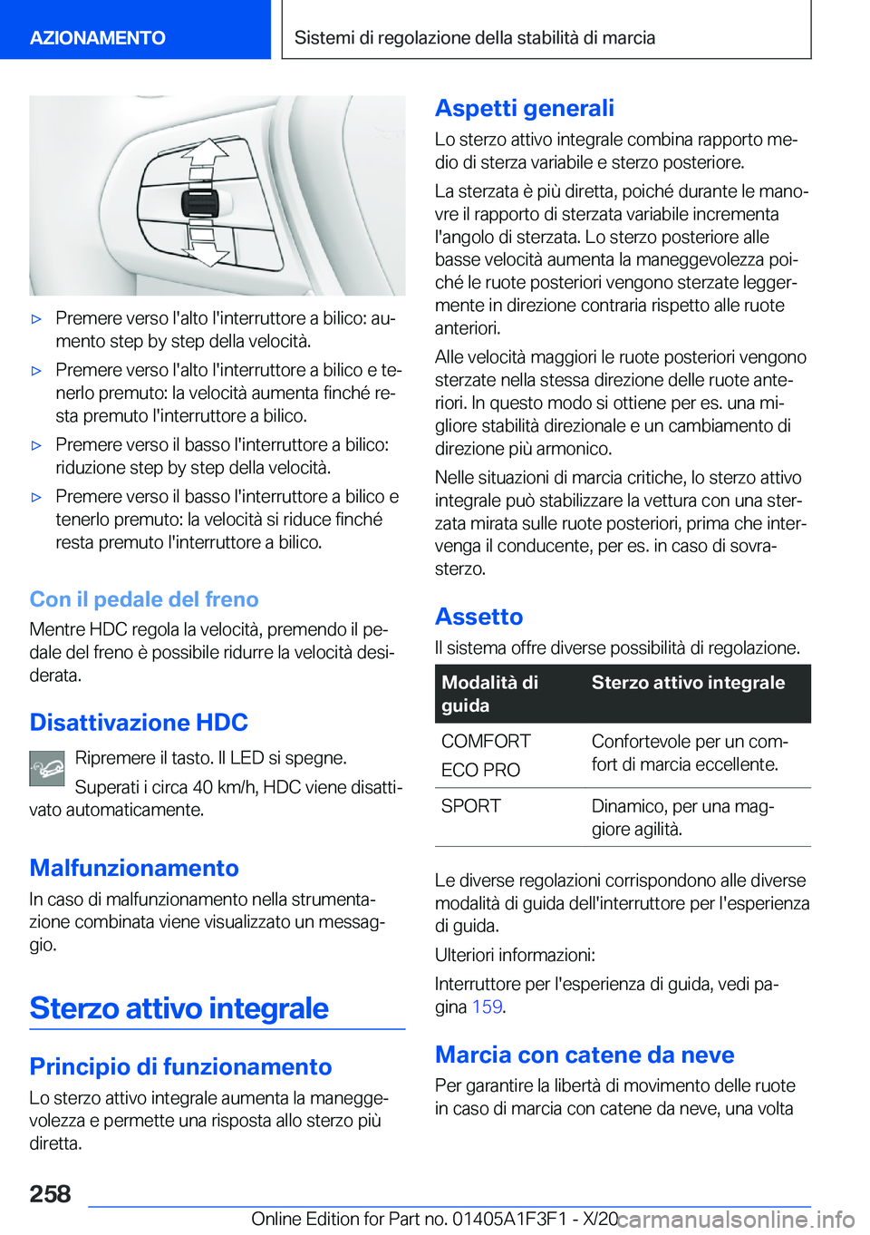 BMW X5 2021  Libretti Di Uso E manutenzione (in Italian) 'x�P�r�e�m�e�r�e��v�e�r�s�o��l�'�a�l�t�o��l�'�i�n�t�e�r�r�u�t�t�o�r�e��a��b�i�l�i�c�o�:��a�uª
�m�e�n�t�o��s�t�e�p��b�y��s�t�e�p��d�e�l�l�a��v�e�l�o�c�i�t�