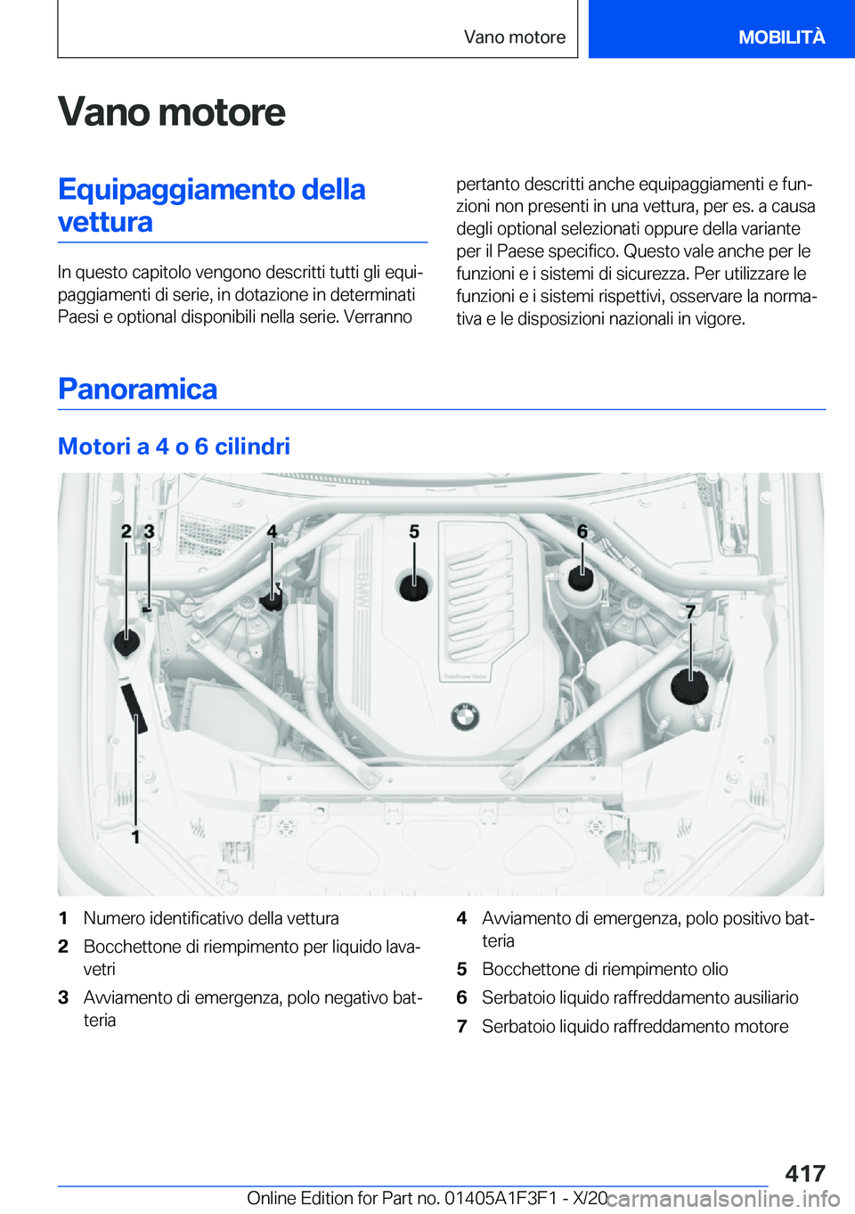 BMW X5 2021  Libretti Di Uso E manutenzione (in Italian) �V�a�n�o��m�o�t�o�r�e�E�q�u�i�p�a�g�g�i�a�m�e�n�t�o��d�e�l�l�a�v�e�t�t�u�r�a
�I�n��q�u�e�s�t�o��c�a�p�i�t�o�l�o��v�e�n�g�o�n�o��d�e�s�c�r�i�t�t�i��t�u�t�t�i��g�l�i��e�q�u�iª
�p�a�g�g�i�a�m�