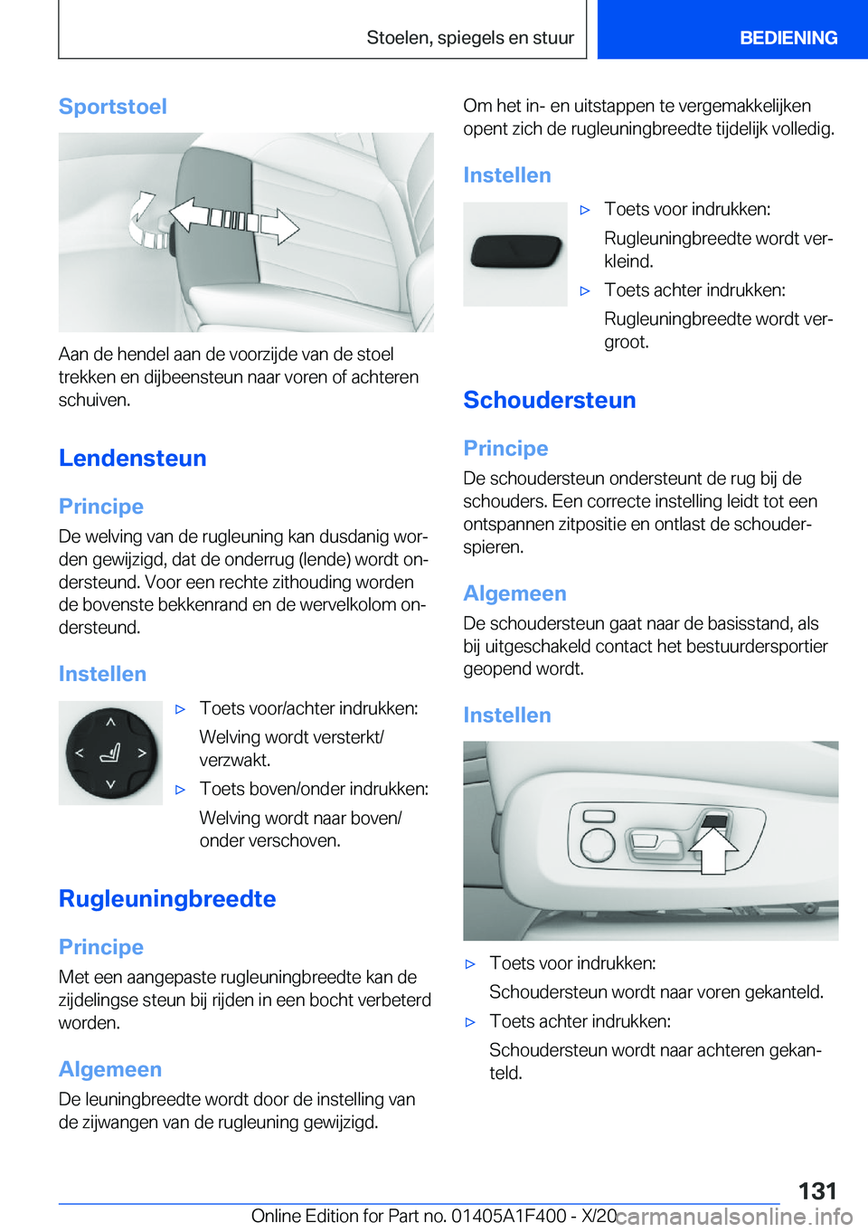 BMW X5 2021  Instructieboekjes (in Dutch) �S�p�o�r�t�s�t�o�e�l
�A�a�n��d�e��h�e�n�d�e�l��a�a�n��d�e��v�o�o�r�z�i�j�d�e��v�a�n��d�e��s�t�o�e�l�t�r�e�k�k�e�n��e�n��d�i�j�b�e�e�n�s�t�e�u�n��n�a�a�r��v�o�r�e�n��o�f��a�c�h�t�e�r�e�n�