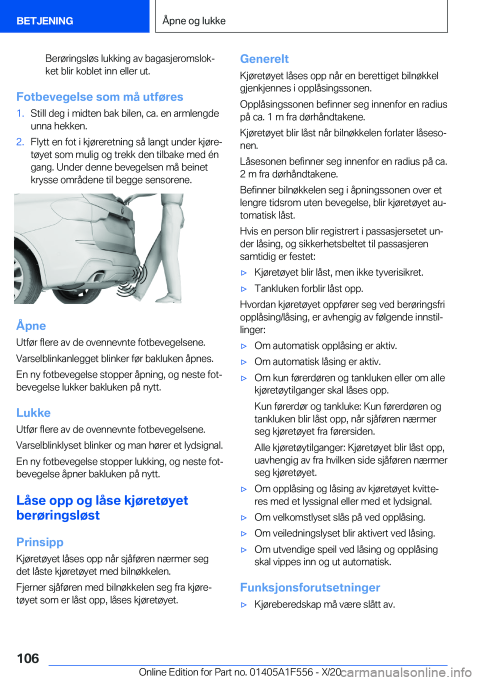 BMW X5 2021  InstruksjonsbØker (in Norwegian) �B�e�r�