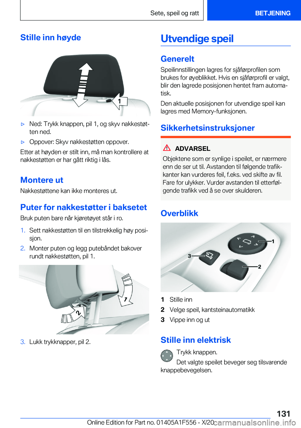 BMW X5 2021  InstruksjonsbØker (in Norwegian) �S�t�i�l�l�e��i�n�n��h�