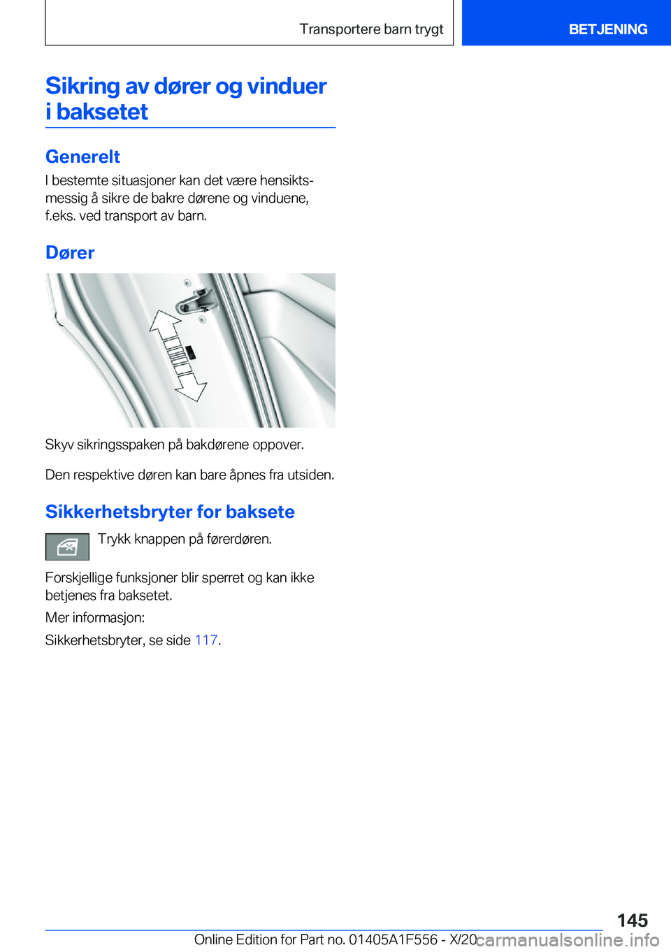 BMW X5 2021  InstruksjonsbØker (in Norwegian) �S�i�k�r�i�n�g��a�v��d�