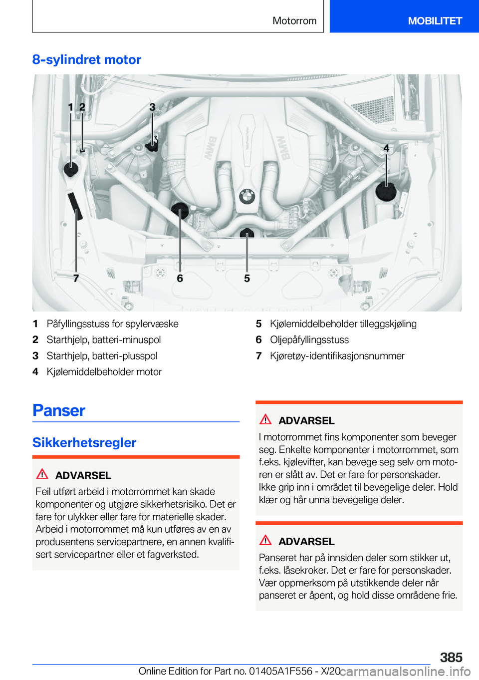 BMW X5 2021  InstruksjonsbØker (in Norwegian) �8�-�s�y�l�i�n�d�r�e�t��m�o�t�o�r�1�P�å�f�y�l�l�i�n�g�s�s�t�u�s�s��f�o�r��s�p�y�l�e�r�v�æ�s�k�e�2�S�t�a�r�t�h�j�e�l�p�,��b�a�t�t�e�r�i�-�m�i�n�u�s�p�o�l�3�S�t�a�r�t�h�j�e�l�p�,��b�a�t�t�e�r�i�-