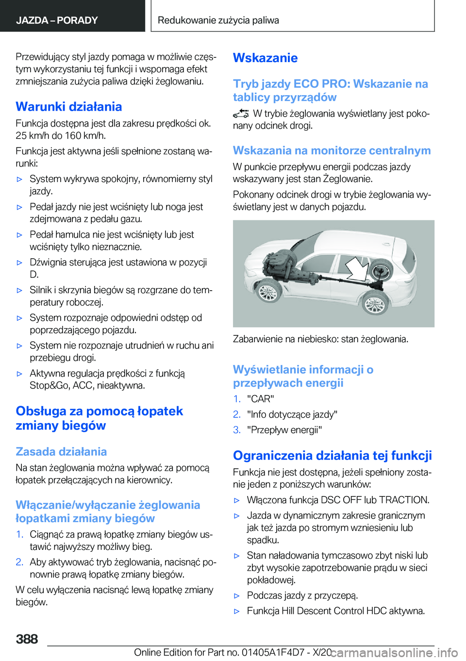 BMW X5 2021  Instrukcja obsługi (in Polish) �P�r�z�e�w�i�d�u�j�
