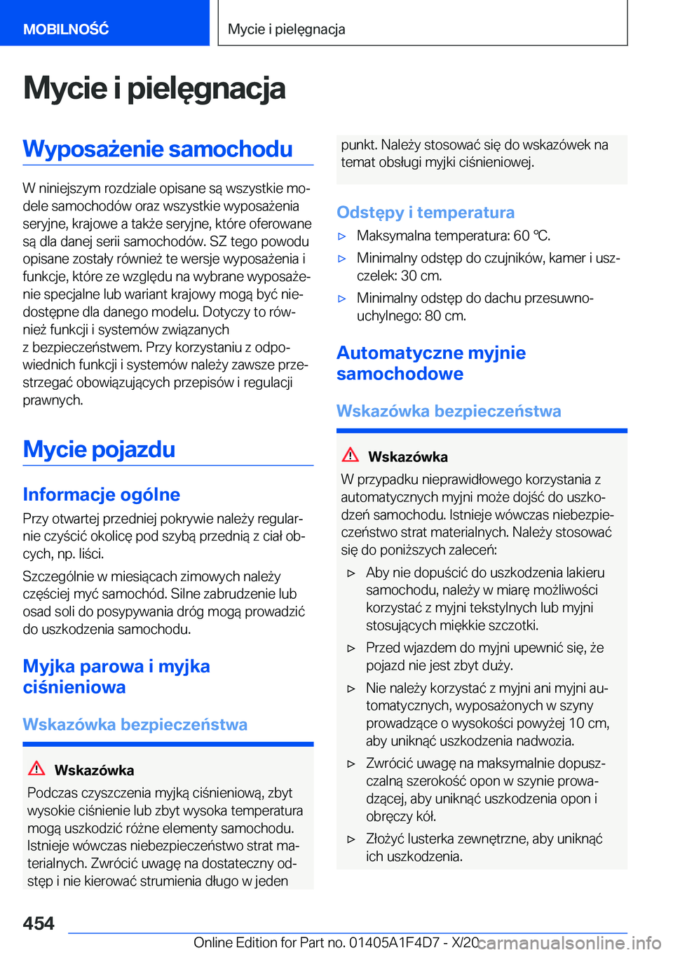 BMW X5 2021  Instrukcja obsługi (in Polish) �M�y�c�i�e��i��p�i�e�l�