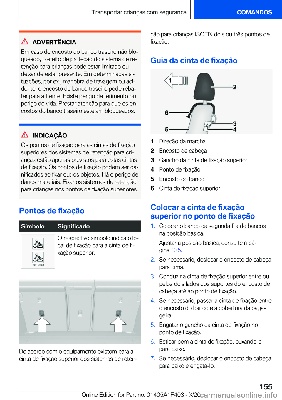 BMW X5 2021  Manual do condutor (in Portuguese) �A�D�V�E�R�T�