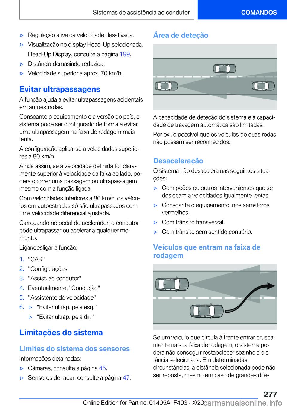 BMW X5 2021  Manual do condutor (in Portuguese) x�R�e�g�u�l�a�