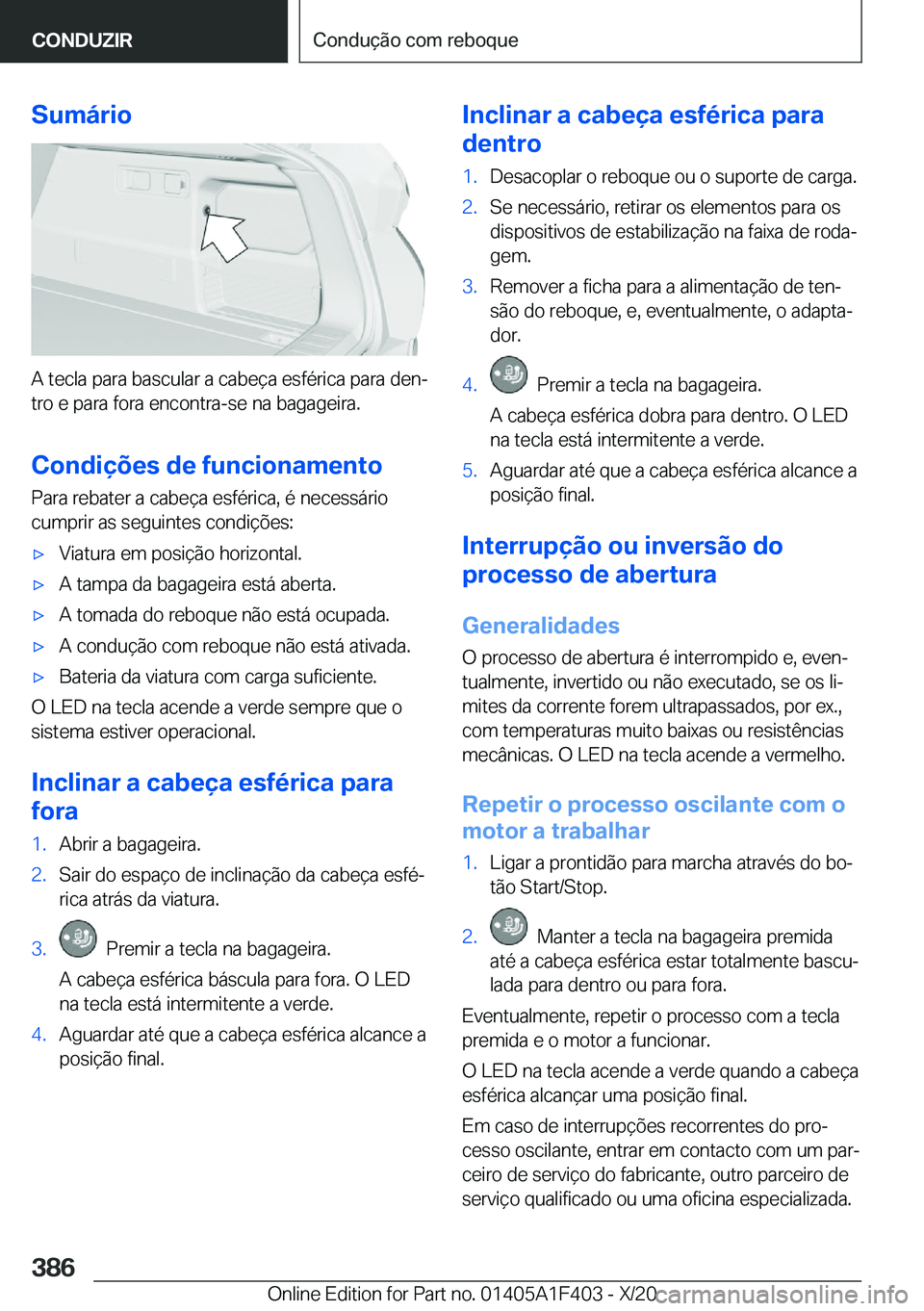 BMW X5 2021  Manual do condutor (in Portuguese) �S�u�m�á�r�i�o
�A��t�e�c�l�a��p�a�r�a��b�a�s�c�u�l�a�r��a��c�a�b�e�