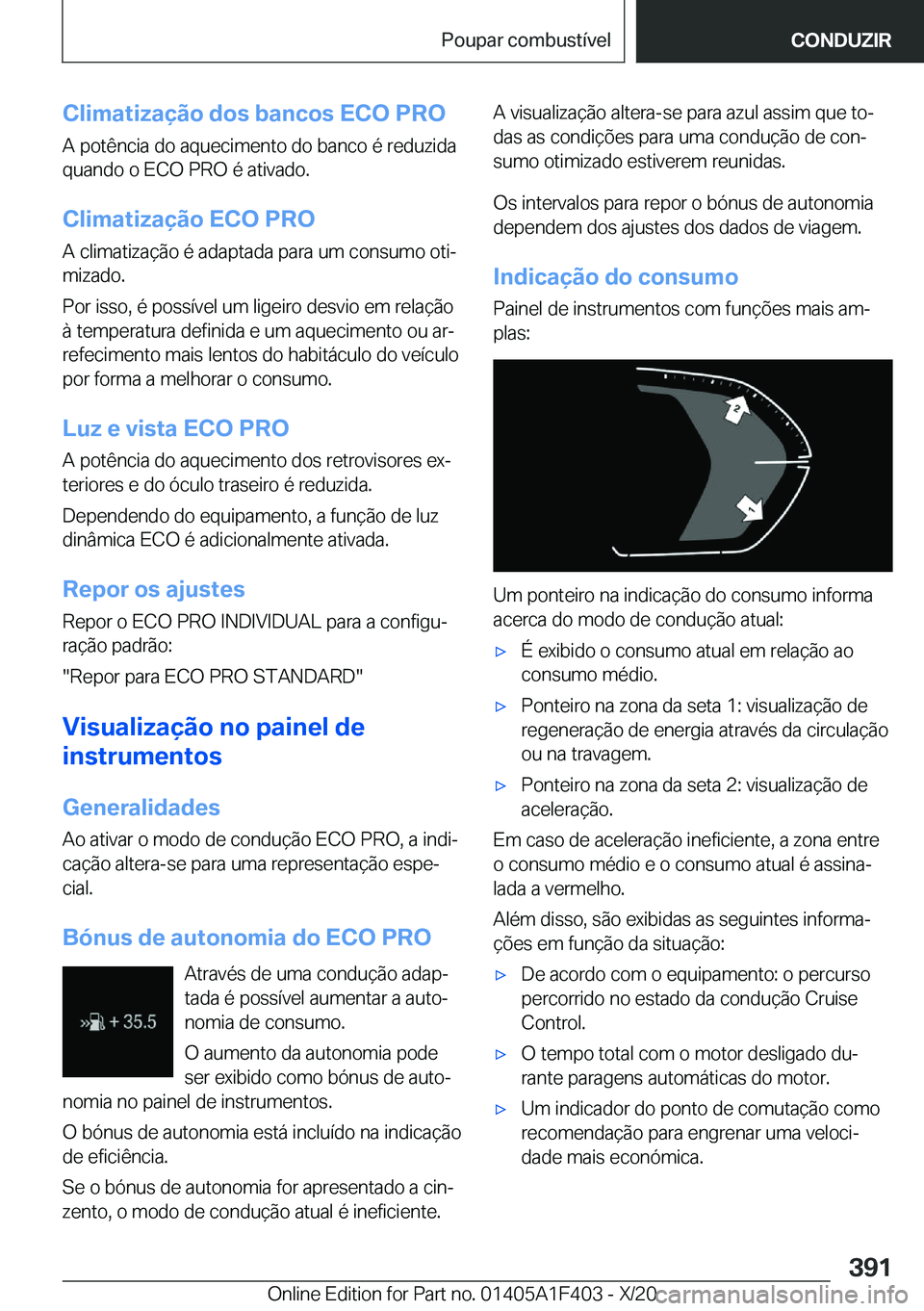 BMW X5 2021  Manual do condutor (in Portuguese) �C�l�i�m�a�t�i�z�a�