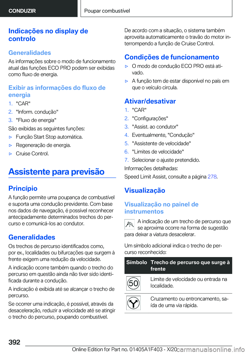 BMW X5 2021  Manual do condutor (in Portuguese) �I�n�d�i�c�a�