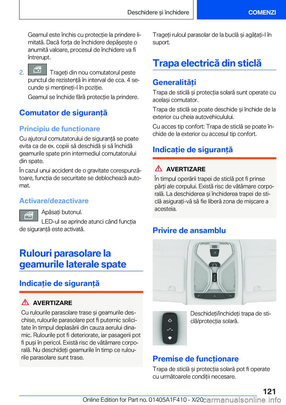 BMW X5 2021  Ghiduri De Utilizare (in Romanian) �G�e�a�m�u�l��e�s�t�e��
