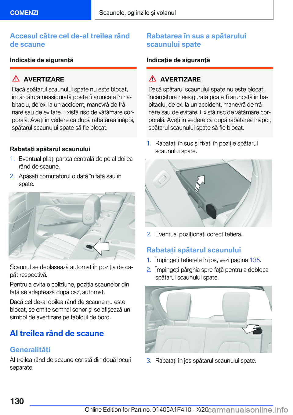 BMW X5 2021  Ghiduri De Utilizare (in Romanian) �A�c�c�e�s�u�l��c�