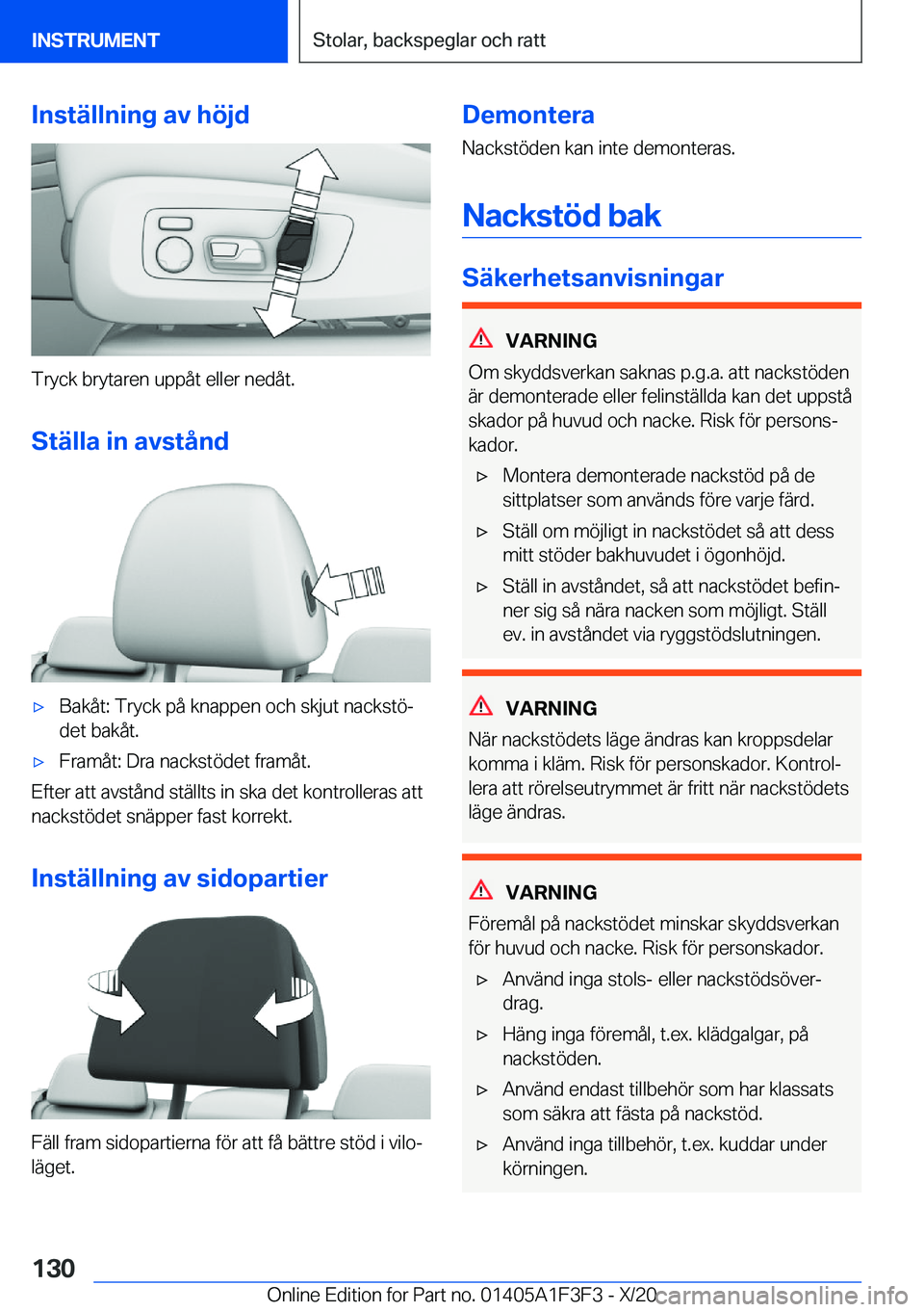 BMW X5 2021  InstruktionsbÖcker (in Swedish) �I�n�s�t�ä�l�l�n�i�n�g��a�v��h�
