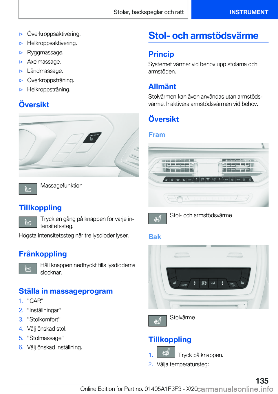 BMW X5 2021  InstruktionsbÖcker (in Swedish) 'x�