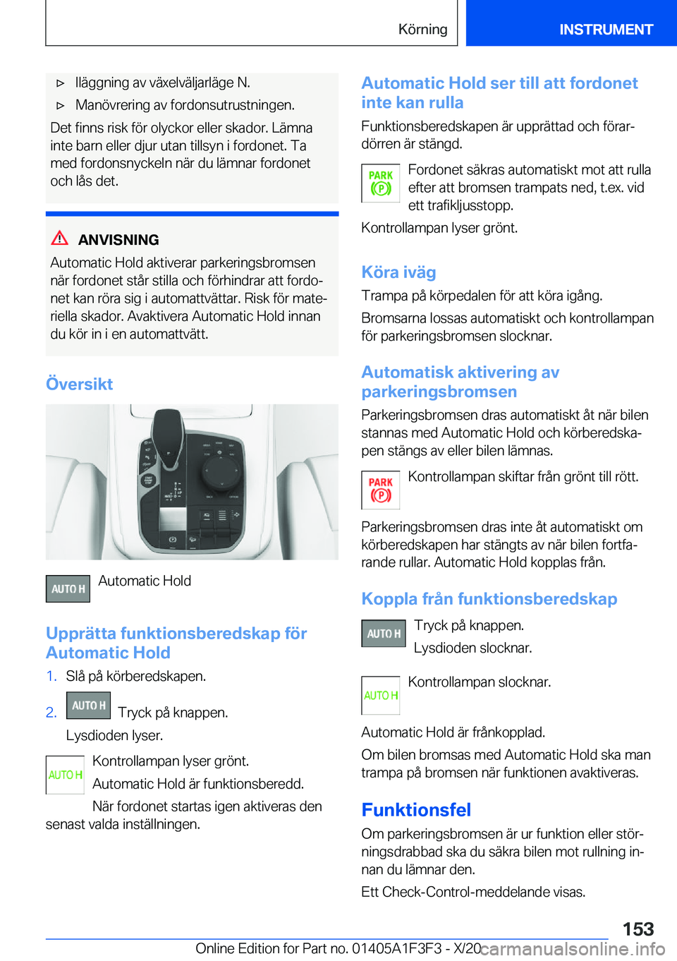 BMW X5 2021  InstruktionsbÖcker (in Swedish) 'x�I�l�ä�g�g�n�i�n�g��a�v��v�ä�x�e�l�v�ä�l�j�a�r�l�ä�g�e��N�.'x�M�a�n�