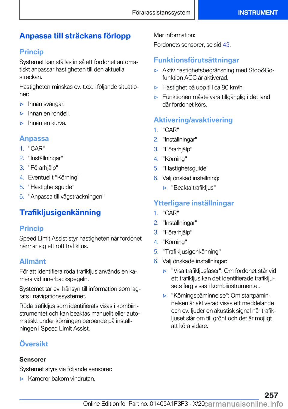 BMW X5 2021  InstruktionsbÖcker (in Swedish) �A�n�p�a�s�s�a��t�i�l�l��s�t�r�ä�c�k�a�n�s��f�