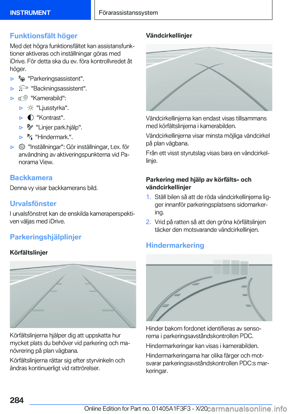 BMW X5 2021  InstruktionsbÖcker (in Swedish) �F�u�n�k�t�i�o�n�s�f�ä�l�t��h�