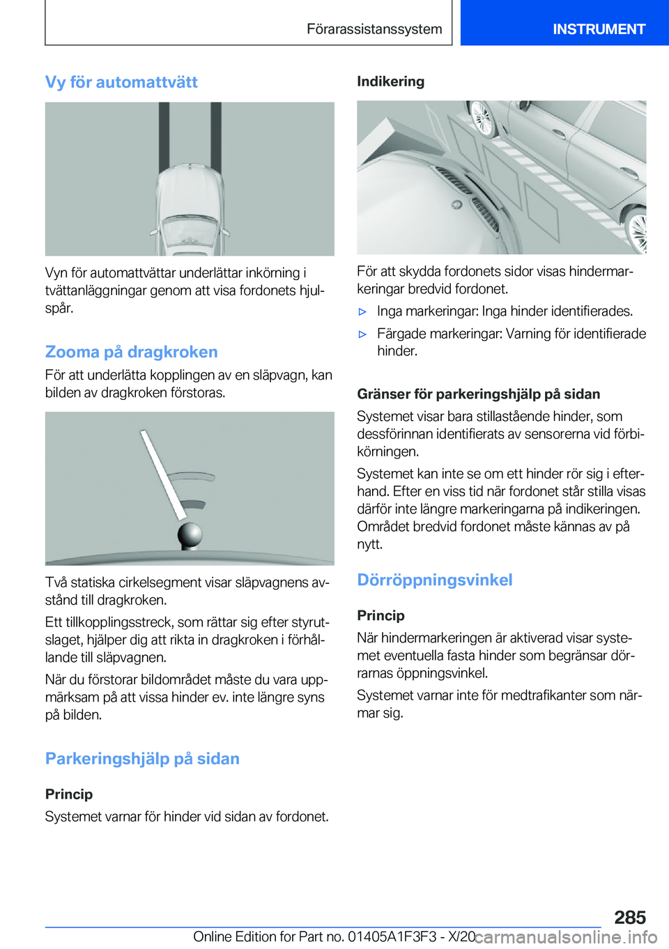 BMW X5 2021  InstruktionsbÖcker (in Swedish) �V�y��f�