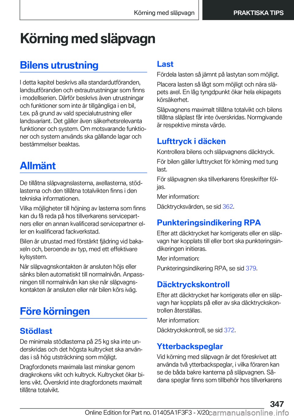 BMW X5 2021  InstruktionsbÖcker (in Swedish) �K�
