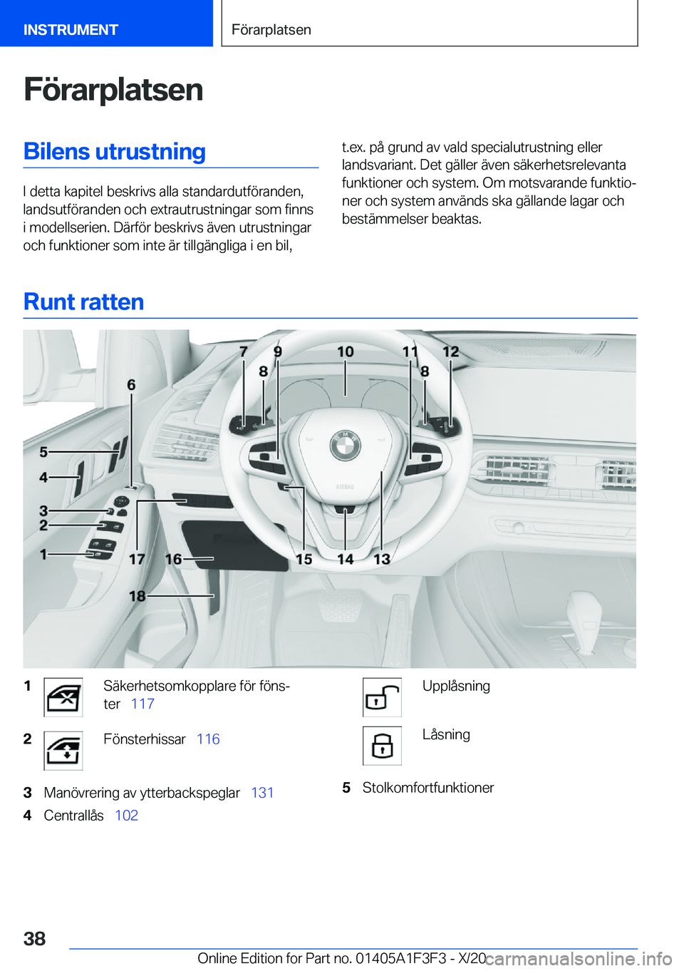 BMW X5 2021  InstruktionsbÖcker (in Swedish) �F�