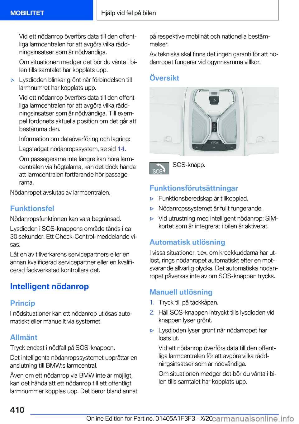 BMW X5 2021  InstruktionsbÖcker (in Swedish) �V�i�d��e�t�t��n�