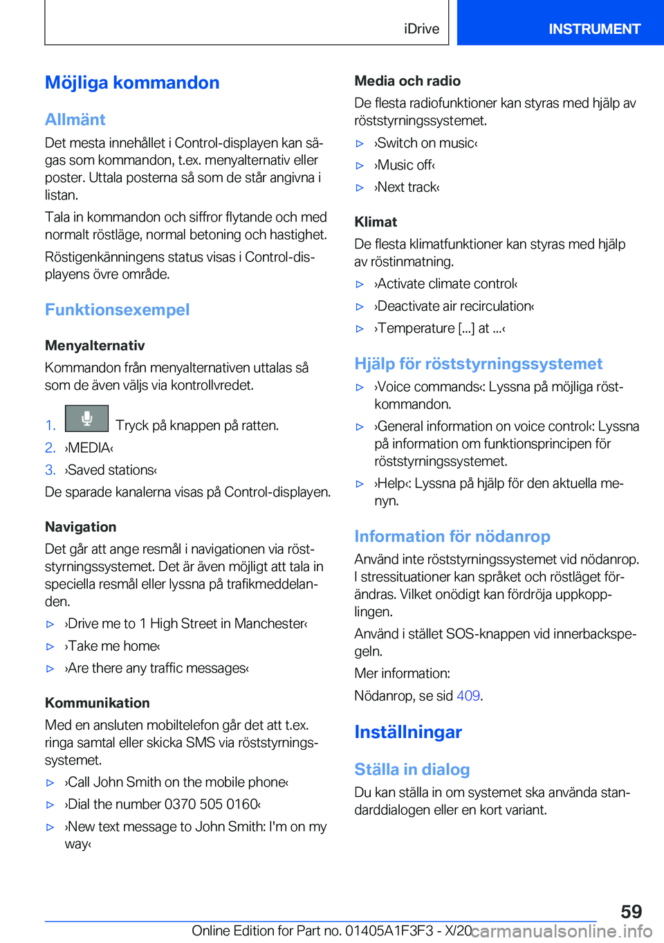 BMW X5 2021  InstruktionsbÖcker (in Swedish) �M�