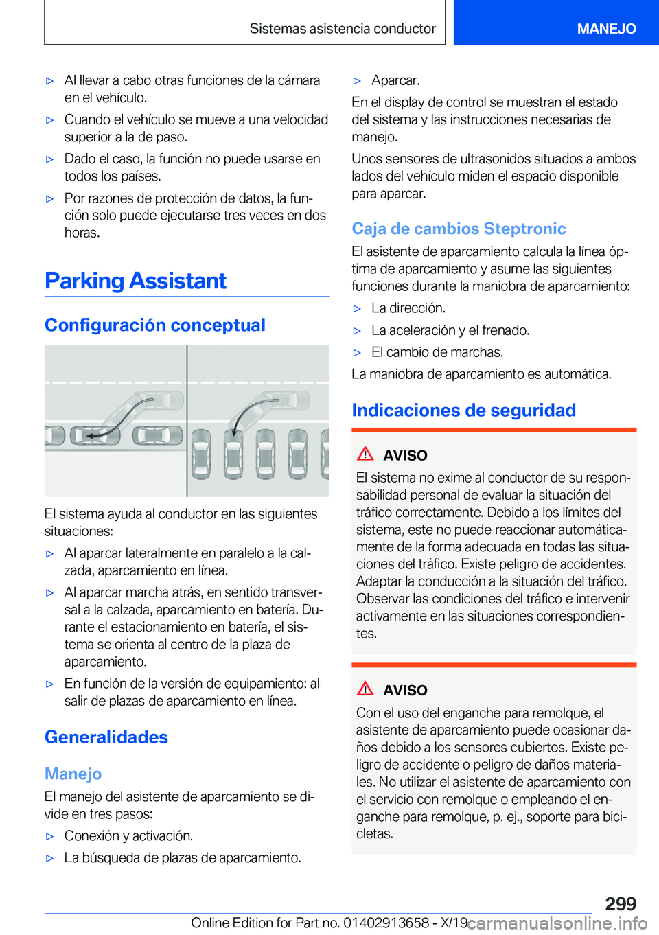 BMW X5 2020  Manuales de Empleo (in Spanish) x�A�l��l�l�e�v�a�r��a��c�a�b�o��o�t�r�a�s��f�u�n�c�i�o�n�e�s��d�e��l�a��c�