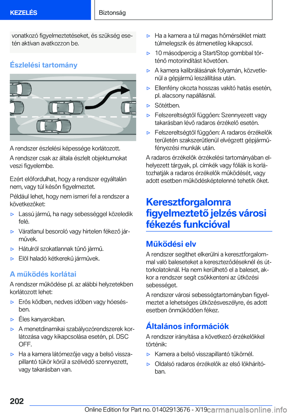 BMW X5 2020  Kezelési útmutató (in Hungarian) �v�o�n�a�t�k�o�z�