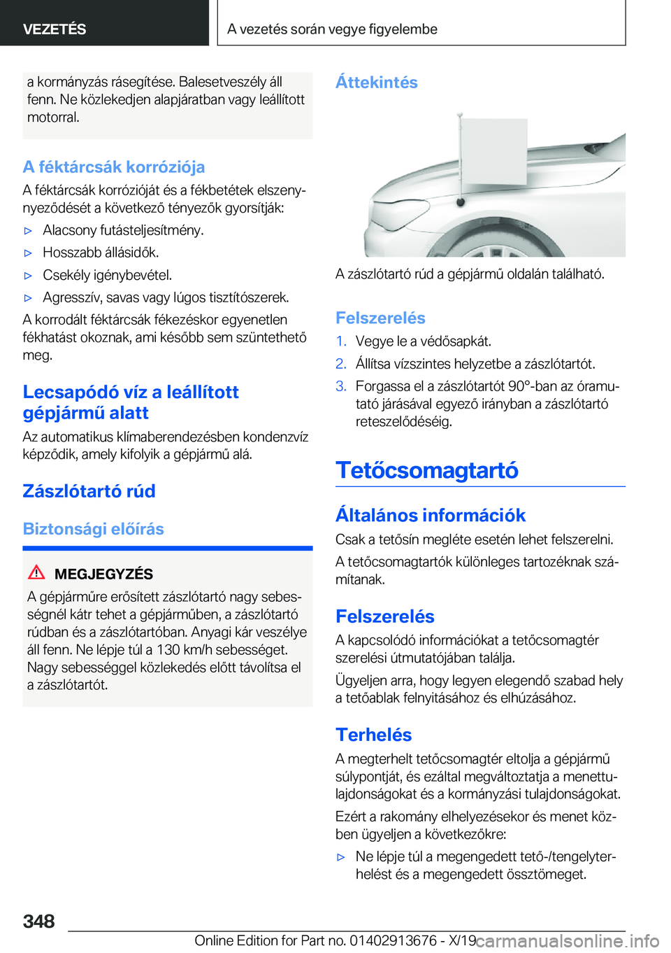 BMW X5 2020  Kezelési útmutató (in Hungarian) �a��k�o�r�m�