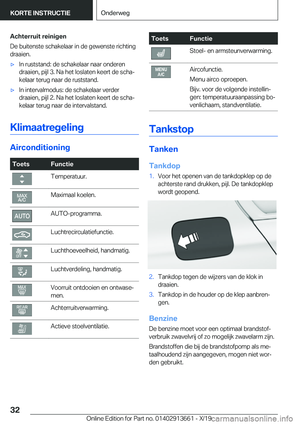BMW X5 2020  Instructieboekjes (in Dutch) �A�c�h�t�e�r�r�u�i�t��r�e�i�n�i�g�e�n
�D�e��b�u�i�t�e�n�s�t�e��s�c�h�a�k�e�l�a�a�r��i�n��d�e��g�e�w�e�n�s�t�e��r�i�c�h�t�i�n�g
�d�r�a�a�i�e�n�.'x�I�n��r�u�s�t�s�t�a�n�d�:��d�e��s�c�h�a�k