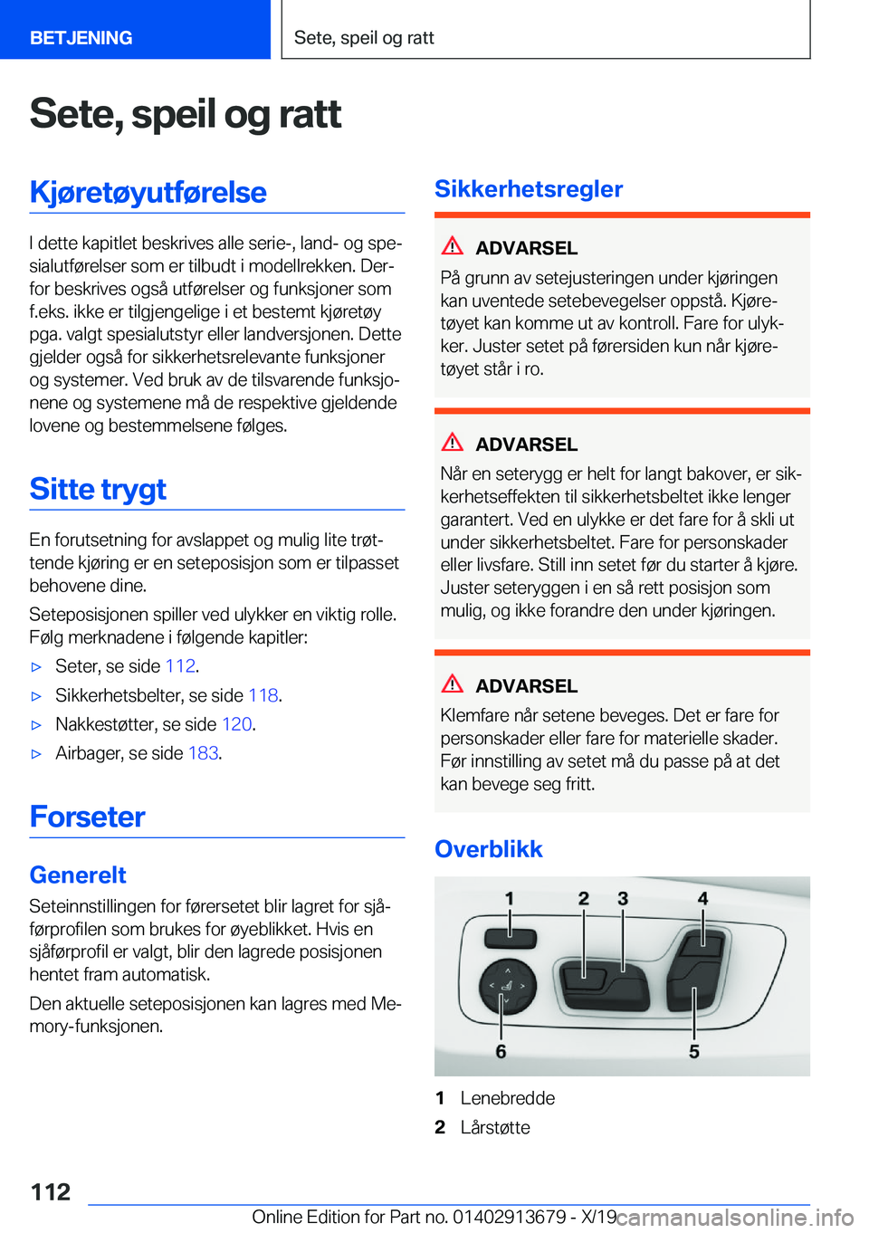 BMW X5 2020  InstruksjonsbØker (in Norwegian) �S�e�t�e�,��s�p�e�i�l��o�g��r�a�t�t�K�j�