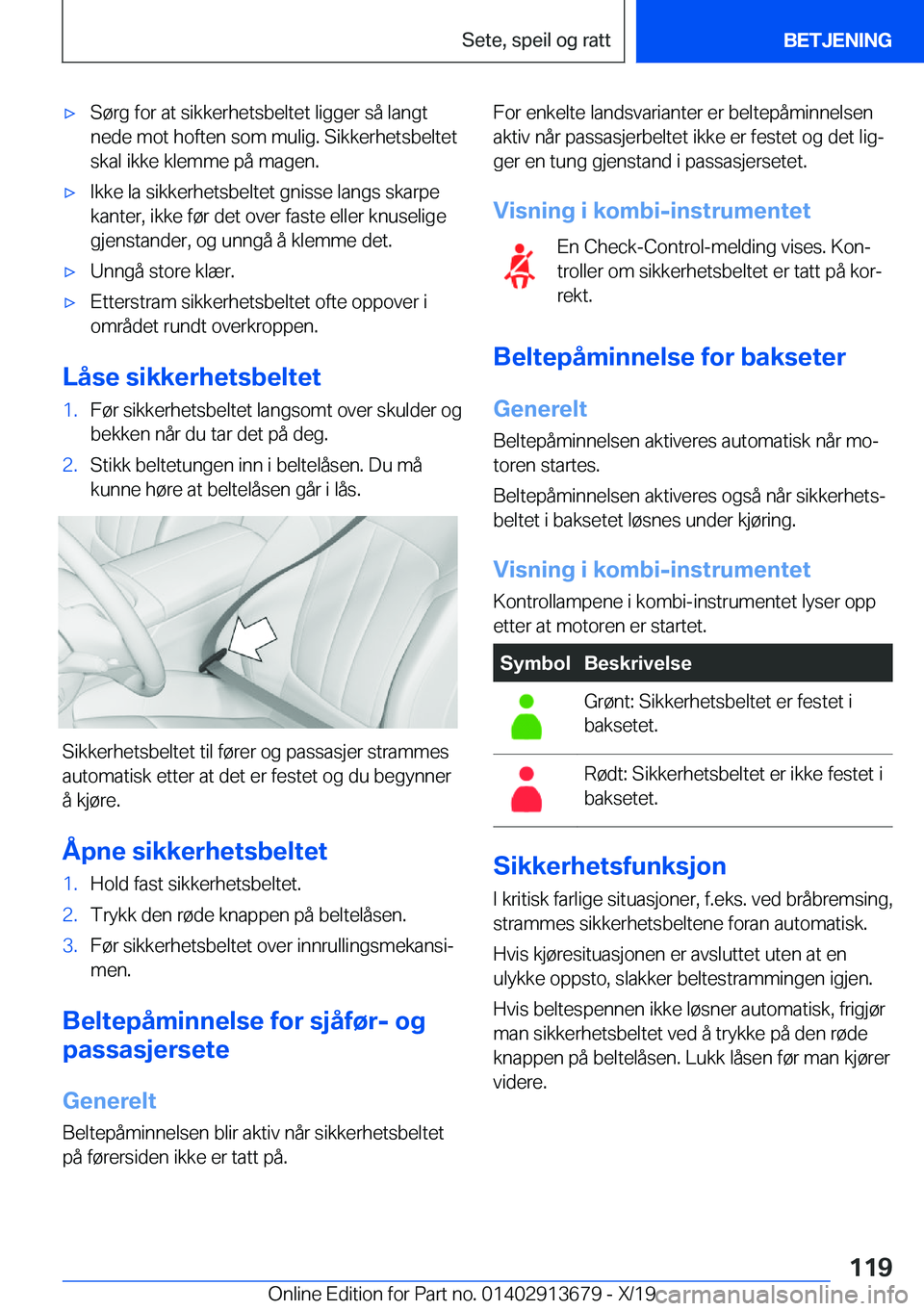 BMW X5 2020  InstruksjonsbØker (in Norwegian) 'x�S�