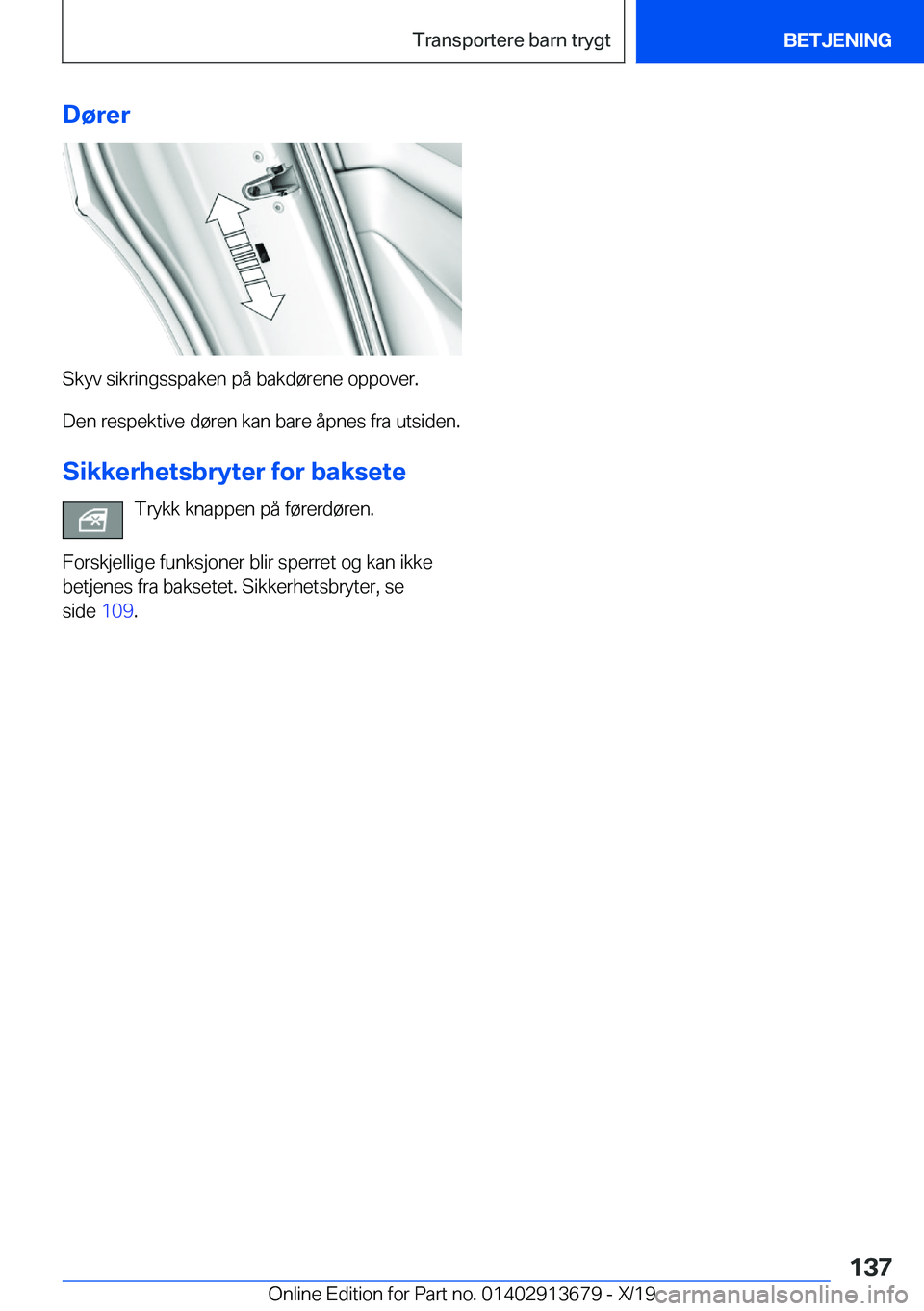 BMW X5 2020  InstruksjonsbØker (in Norwegian) �D�