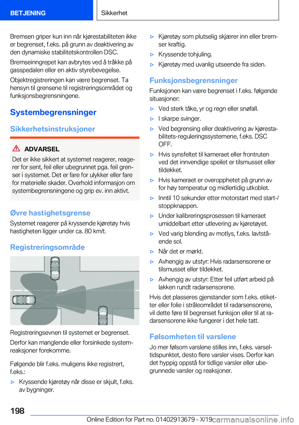 BMW X5 2020  InstruksjonsbØker (in Norwegian) �B�r�e�m�s�e�n��g�r�i�p�e�r��k�u�n��i�n�n��n�å�r��k�j�