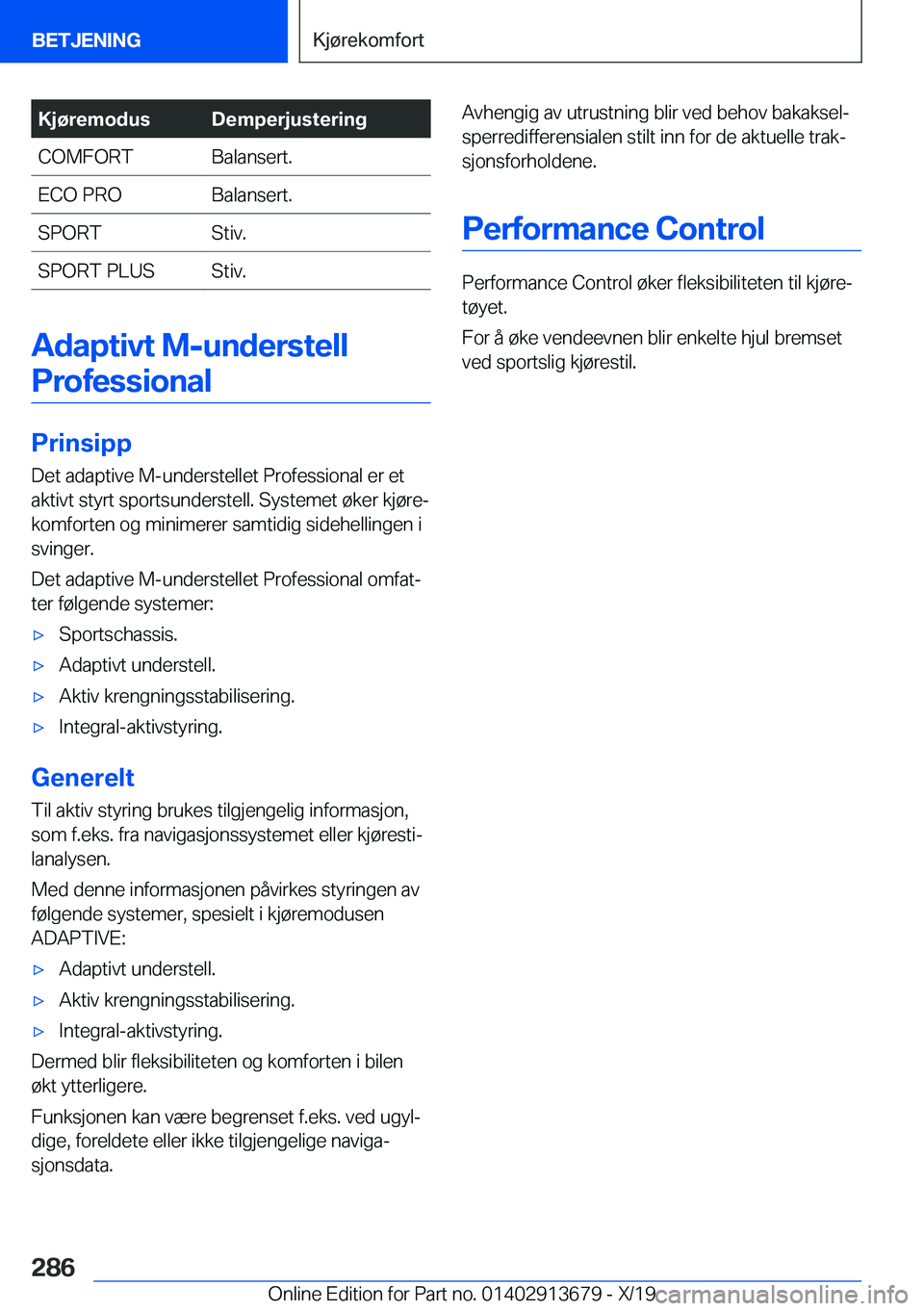 BMW X5 2020  InstruksjonsbØker (in Norwegian) �K�j�