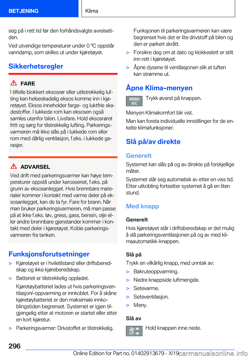 BMW X5 2020  InstruksjonsbØker (in Norwegian) �s�e�g��p�å��i��r�e�t�t��t�i�d��f�