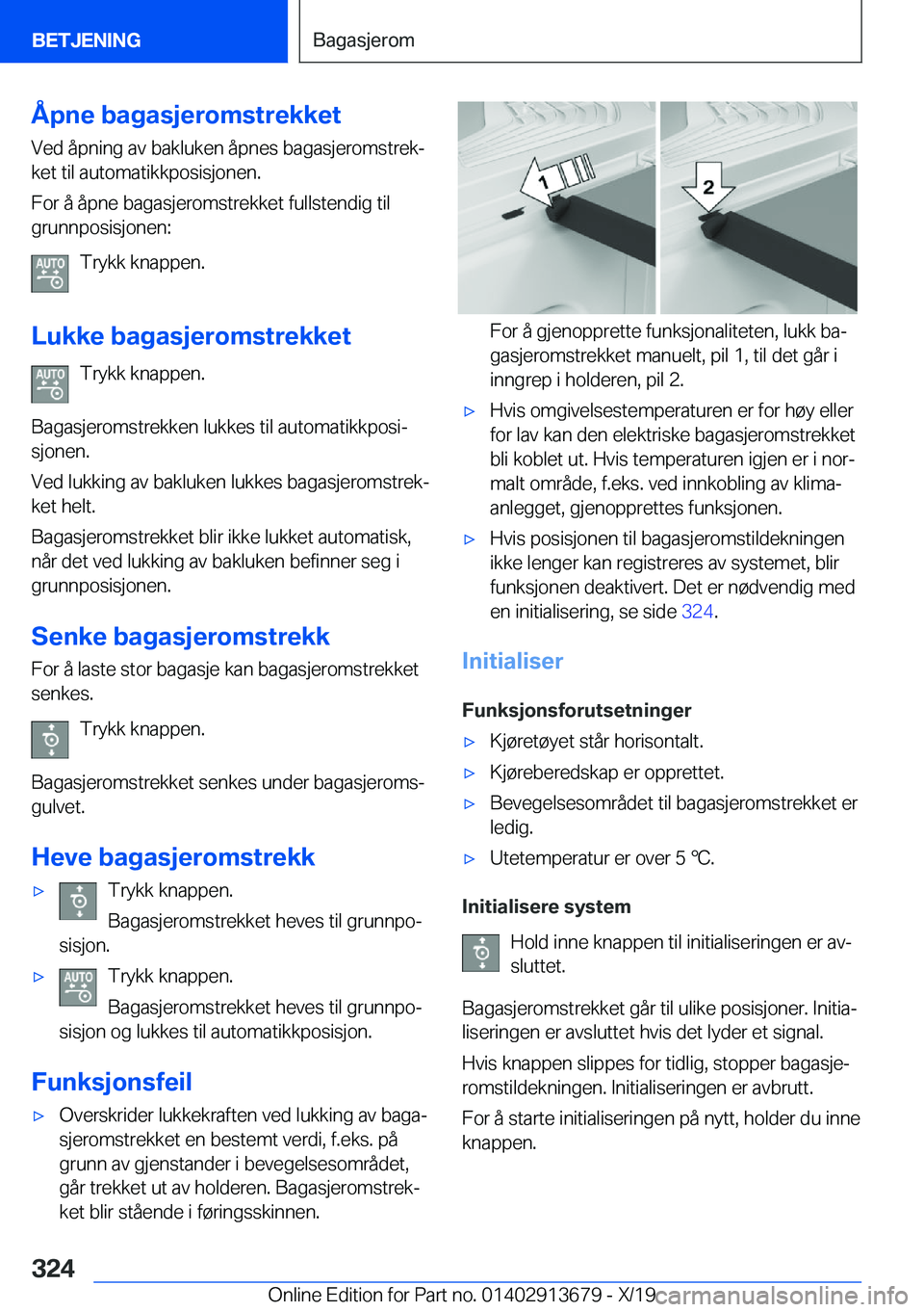 BMW X5 2020  InstruksjonsbØker (in Norwegian) �