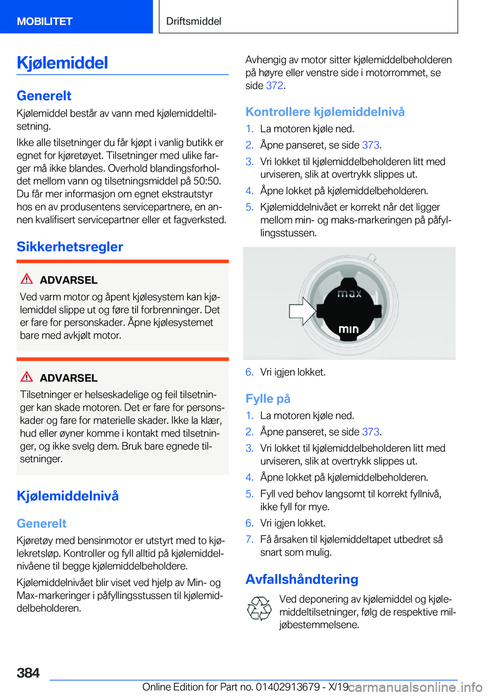 BMW X5 2020  InstruksjonsbØker (in Norwegian) �K�j�