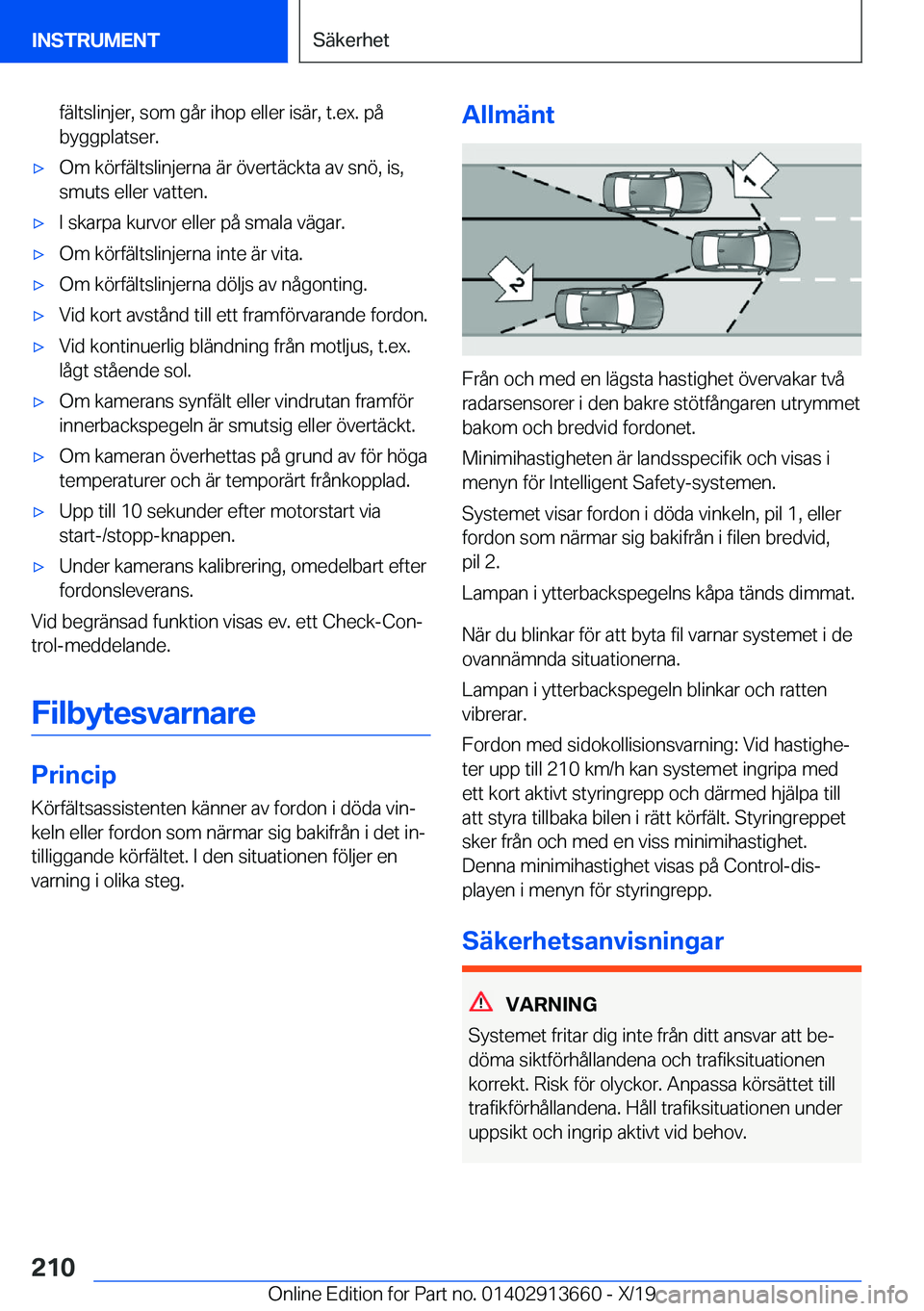 BMW X5 2020  InstruktionsbÖcker (in Swedish) �f�ä�l�t�s�l�i�n�j�e�r�,��s�o�m��g�å�r��i�h�o�p��e�l�l�e�r��i�s�ä�r�,��t�.�e�x�.��p�å�b�y�g�g�p�l�a�t�s�e�r�.'x�O�m��k�