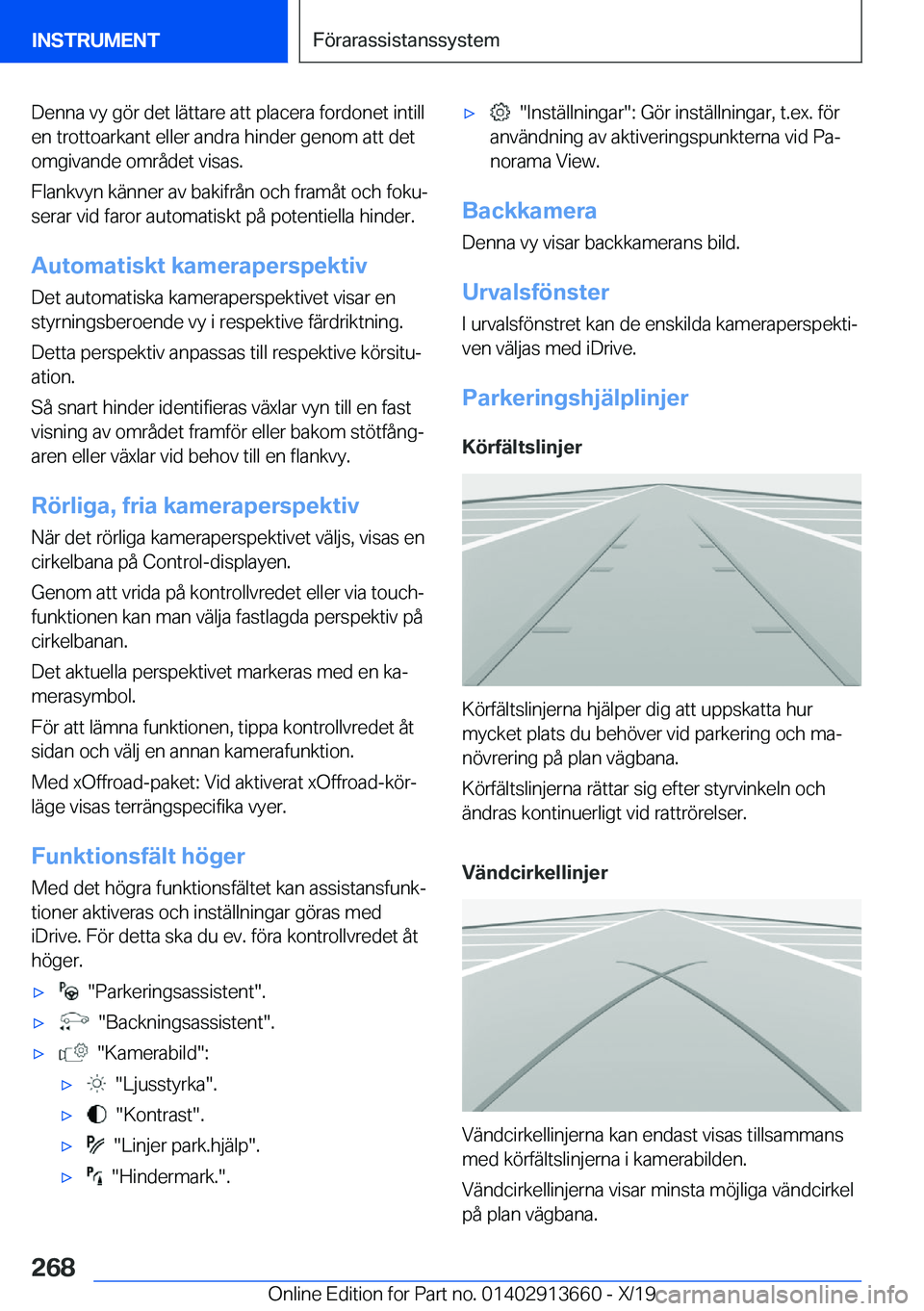 BMW X5 2020  InstruktionsbÖcker (in Swedish) �D�e�n�n�a��v�y��g�