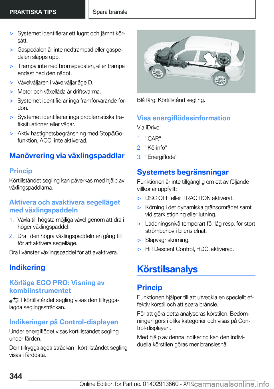 BMW X5 2020  InstruktionsbÖcker (in Swedish) 'x�S�y�s�t�e�m�e�t��i�d�e�n�t�i�f�i�e�r�a�r��e�t�t��l�u�g�n�t��o�c�h��j�ä�m�n�t��k�