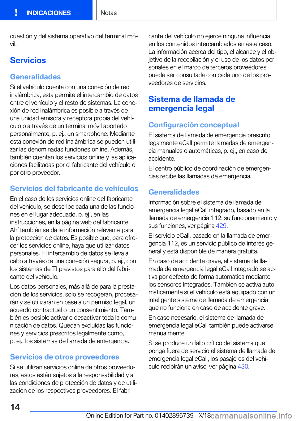 BMW X5 2019  Manuales de Empleo (in Spanish) �c�u�e�s�t�i�