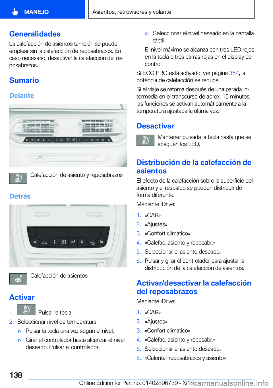 BMW X5 2019  Manuales de Empleo (in Spanish) �G�e�n�e�r�a�l�i�d�a�d�e�s
�L�a��c�a�l�e�f�a�c�c�i�