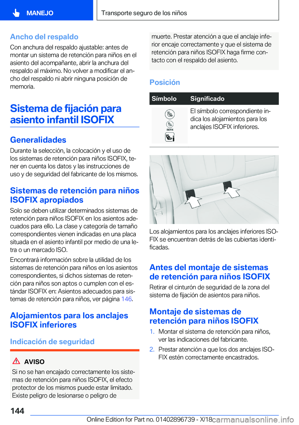 BMW X5 2019  Manuales de Empleo (in Spanish) �A�n�c�h�o��d�e�l��r�e�s�p�a�l�d�o�C�o�n��a�n�c�h�u�r�a��d�e�l��r�e�s�p�a�l�d�o��a�j�u�s�t�a�b�l�e�:��a�n�t�e�s��d�e
�m�o�n�t�a�r��u�n��s�i�s�t�e�m�a��d�e��r�e�t�e�n�c�i�