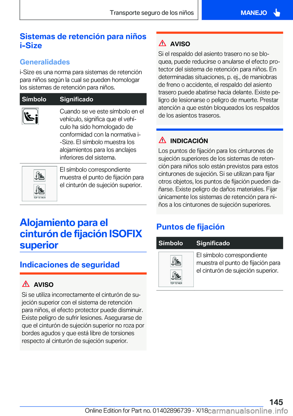 BMW X5 2019  Manuales de Empleo (in Spanish) �S�i�s�t�e�m�a�s��d�e��r�e�t�e�n�c�i�