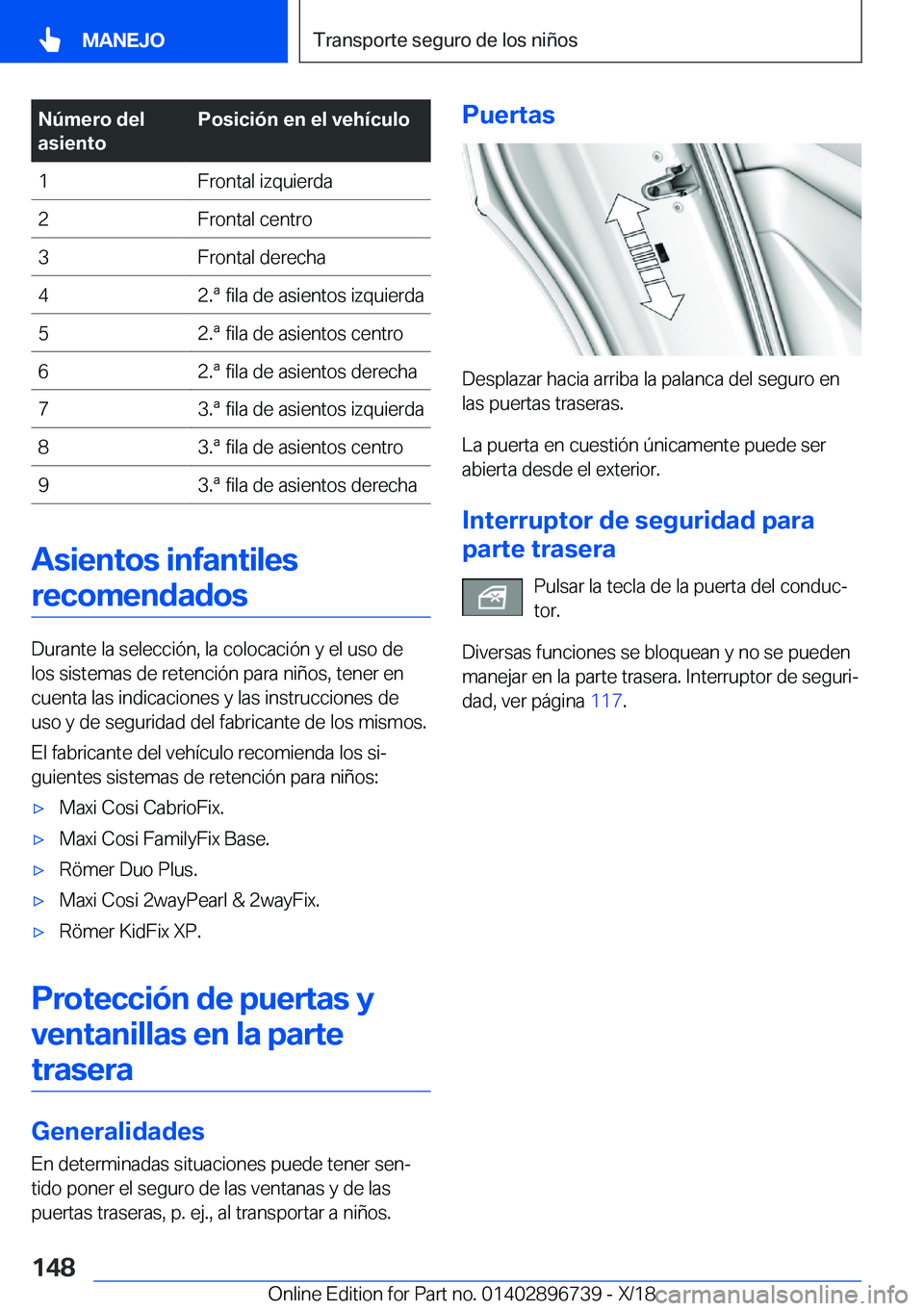BMW X5 2019  Manuales de Empleo (in Spanish) �N�